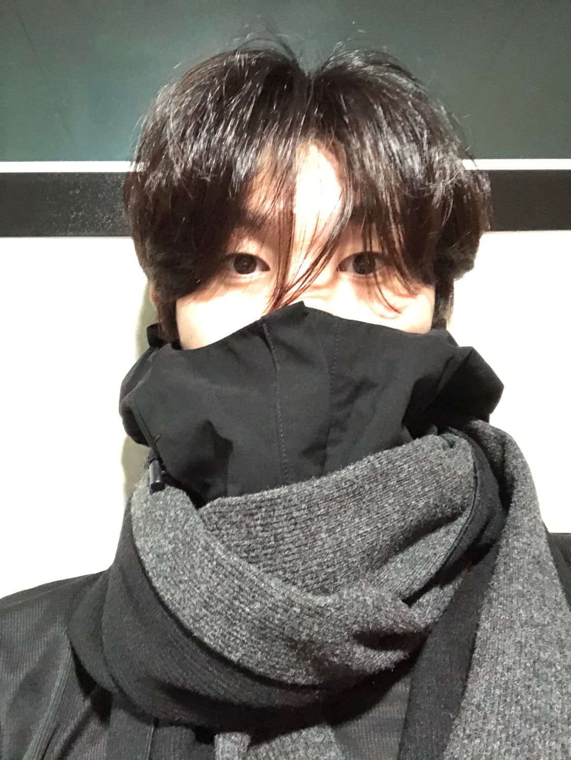 엑슬림 후드 머플러 상품이미지1