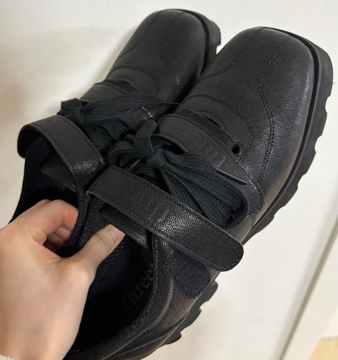 쓰리타임즈 모토레이스업슈즈 235 판매해요 상품이미지2