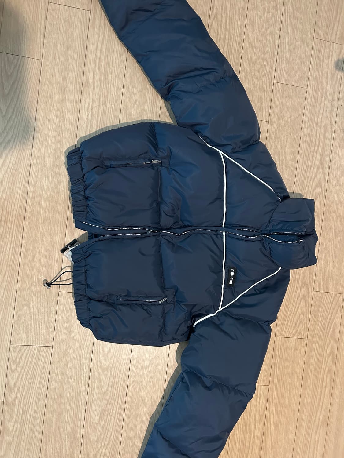 미우 테크니컬 퐁제 다운 구스 상품이미지4