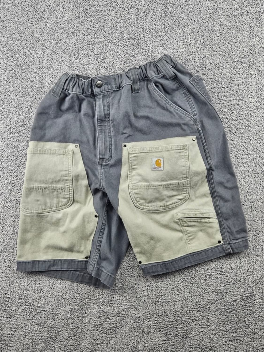 칼하트 밴딩 더블니 커스텀 워크 카펜터 반바지 ( 40" )/ 11490 상품이미지1