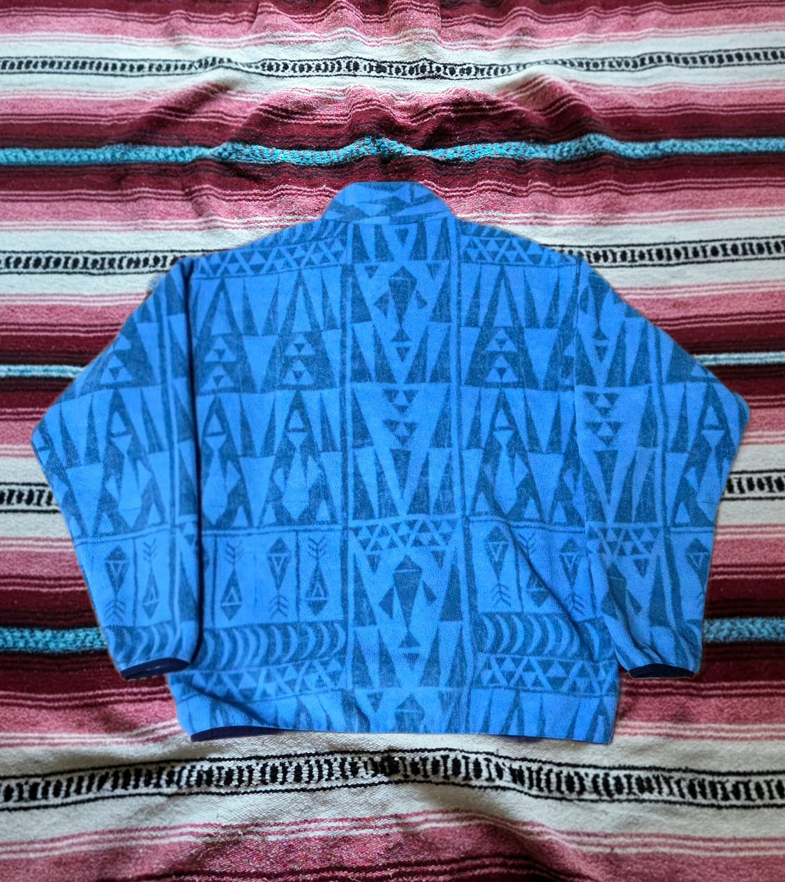 (XL)파타고니아 블루 아즈텍패턴 신칠라 상품이미지2