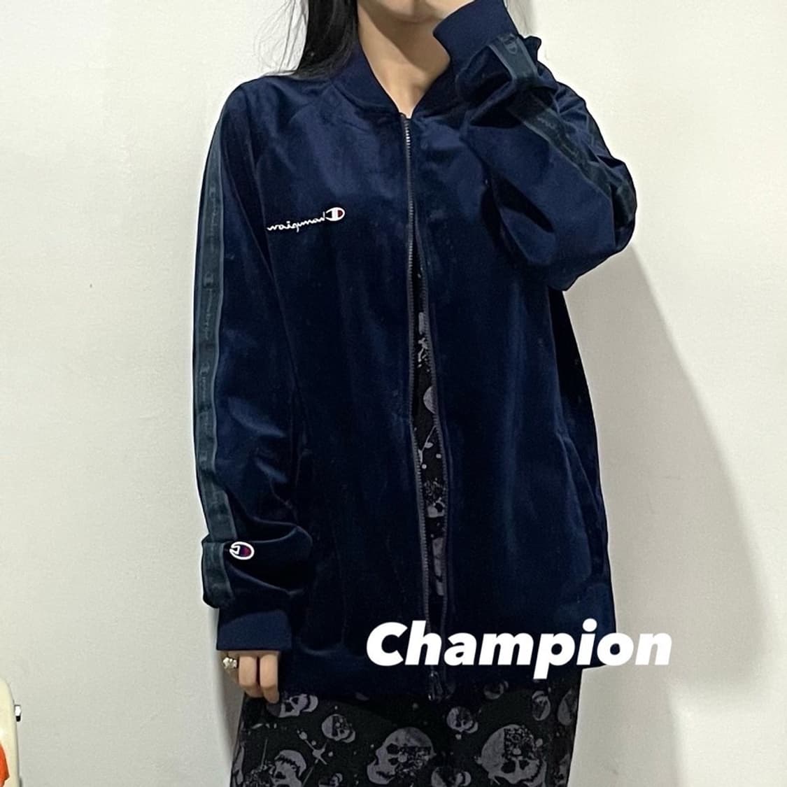 챔피온 벨벳 트랙탑 상품이미지1