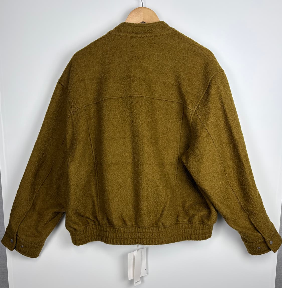 키뮤어 울 2-WAY 바이커 자켓 (새상품) 상품이미지7