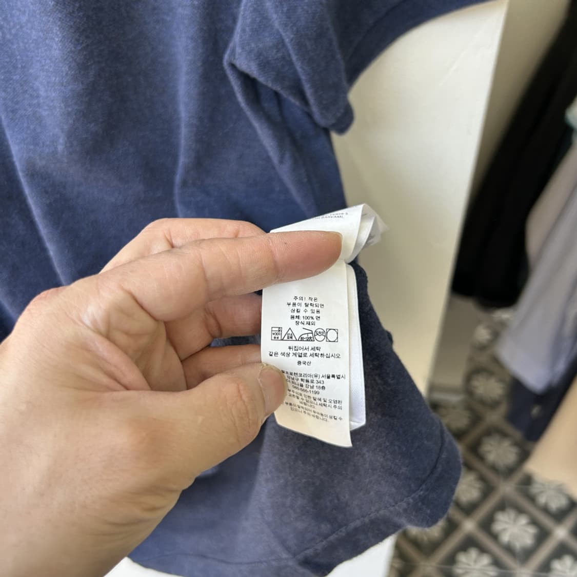 16878 - 폴로 랄프로렌 네이비 반팔 카라티 상품이미지4
