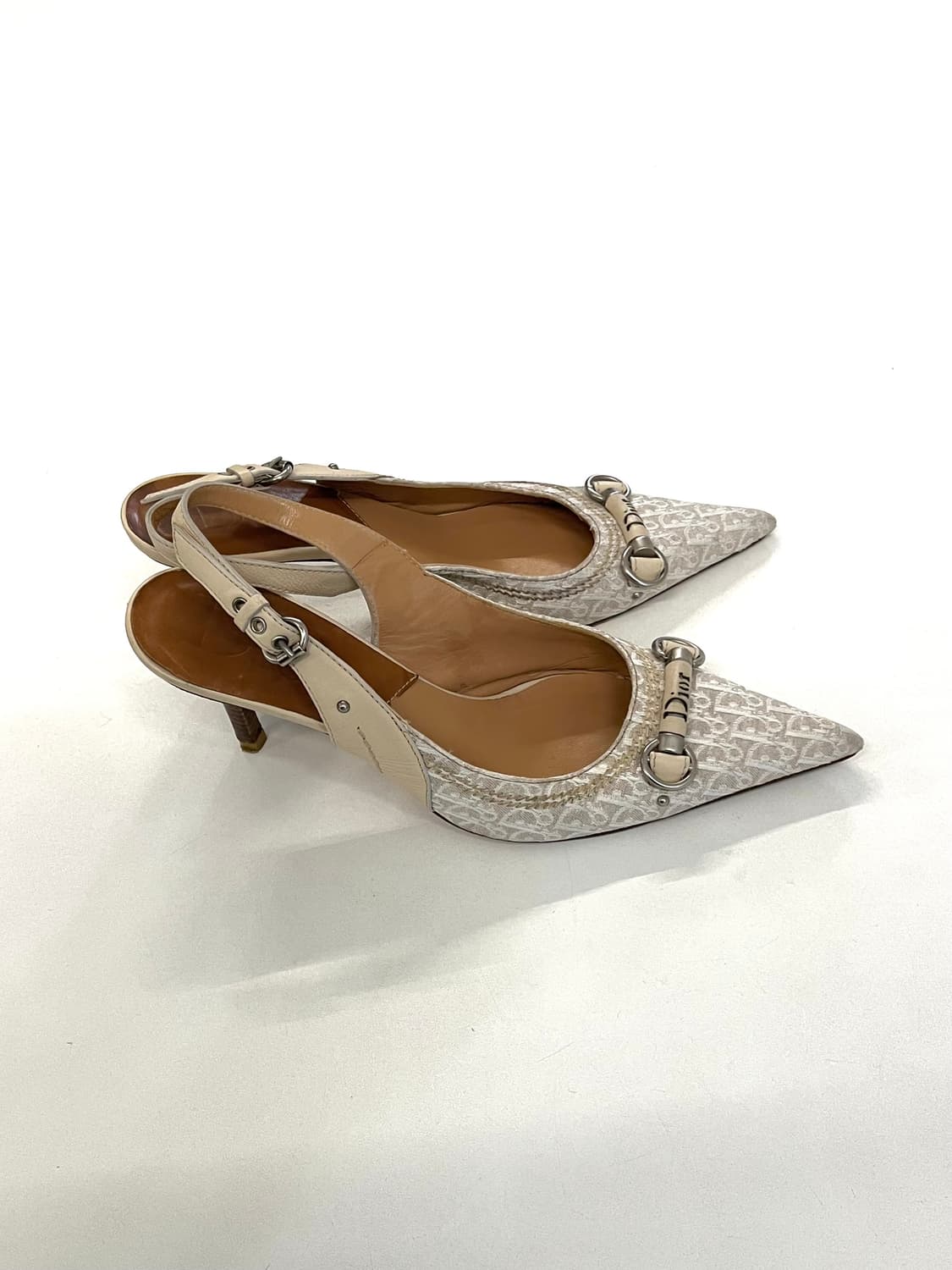 크리스찬 디올 2004 존갈리아노 오블리크 펌프스 상품이미지3