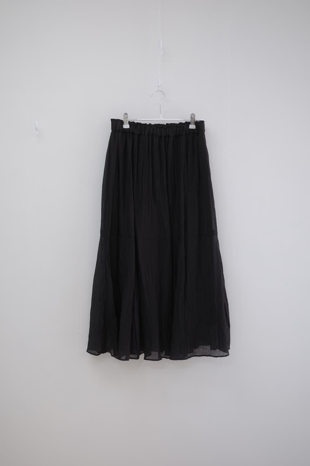 American holic black long skirt 상품이미지1
