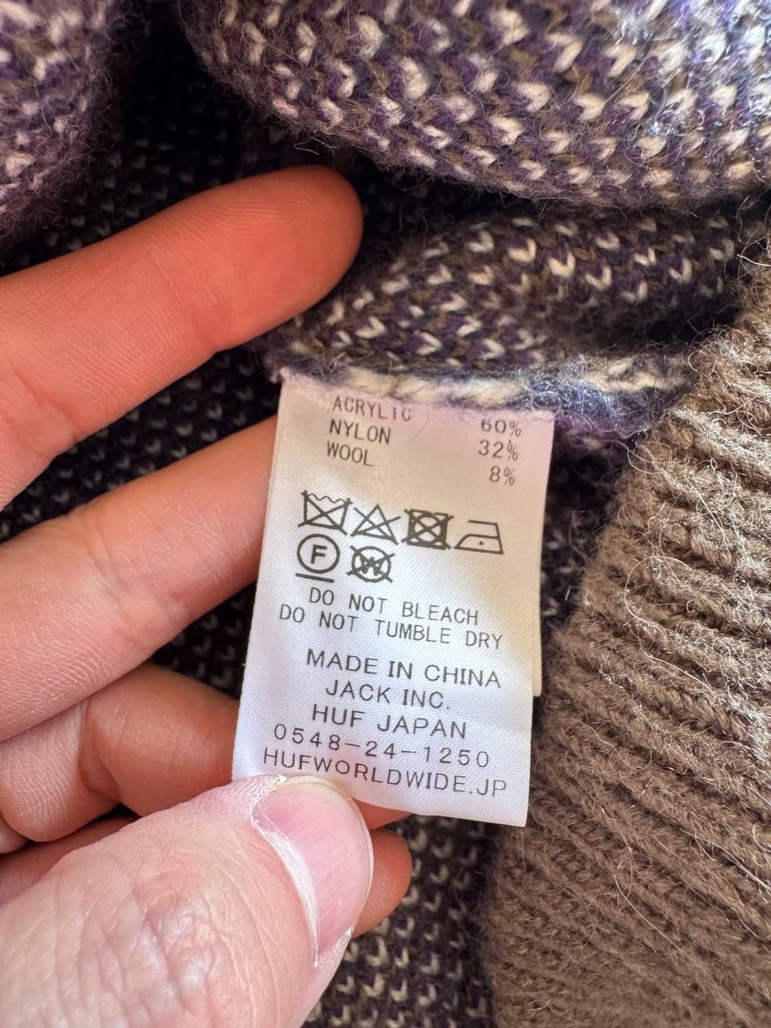 HUF stripe sweater 상품이미지5