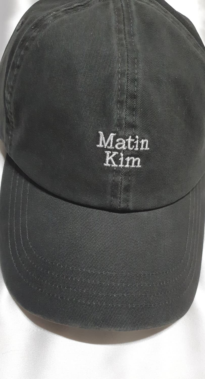 그레이  마뗑킴 미니 로고 볼캡 모자 상품이미지9