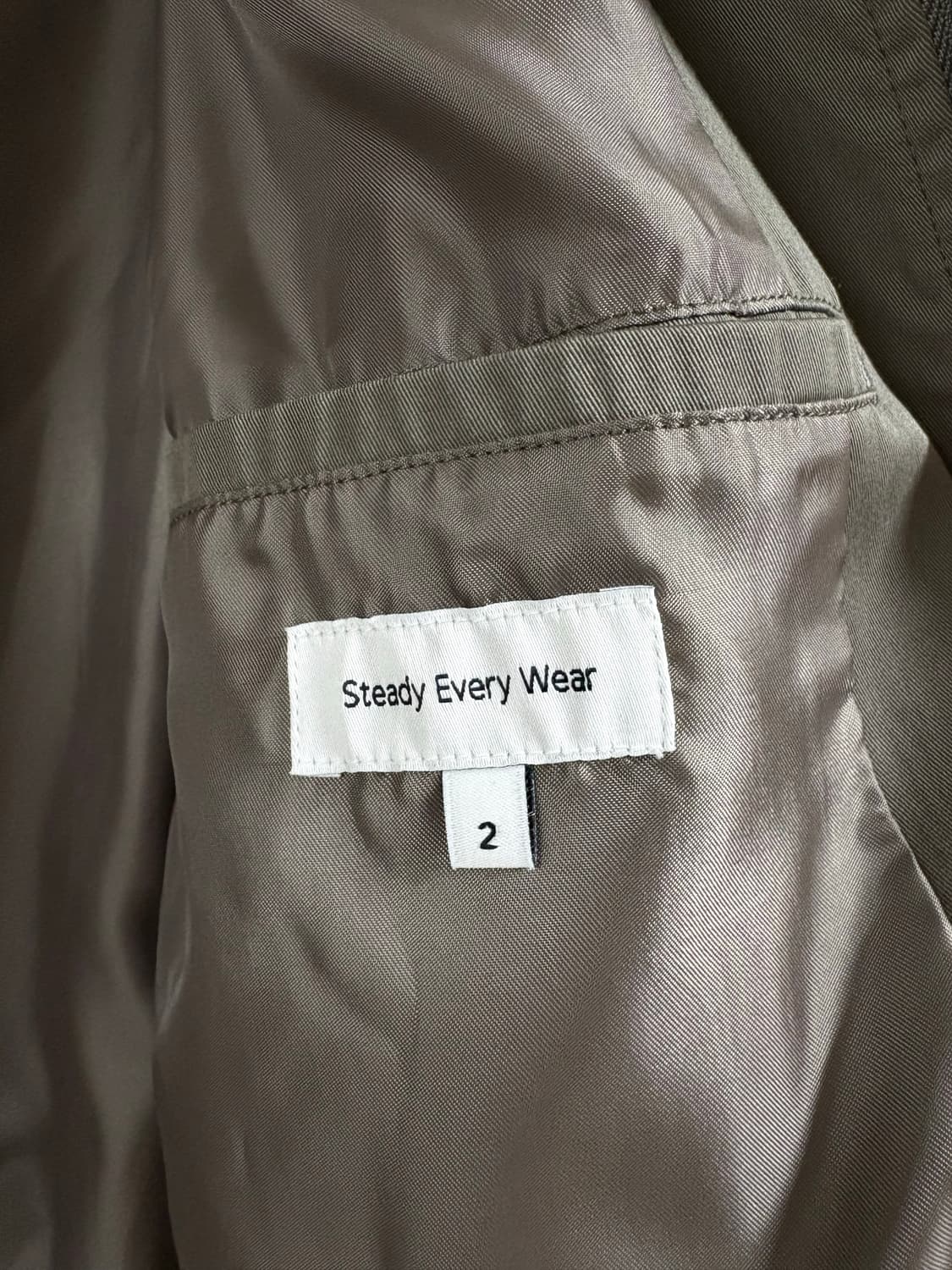 스테디에브리웨어 라이트 블루종 자켓 2 올리브 상품이미지3