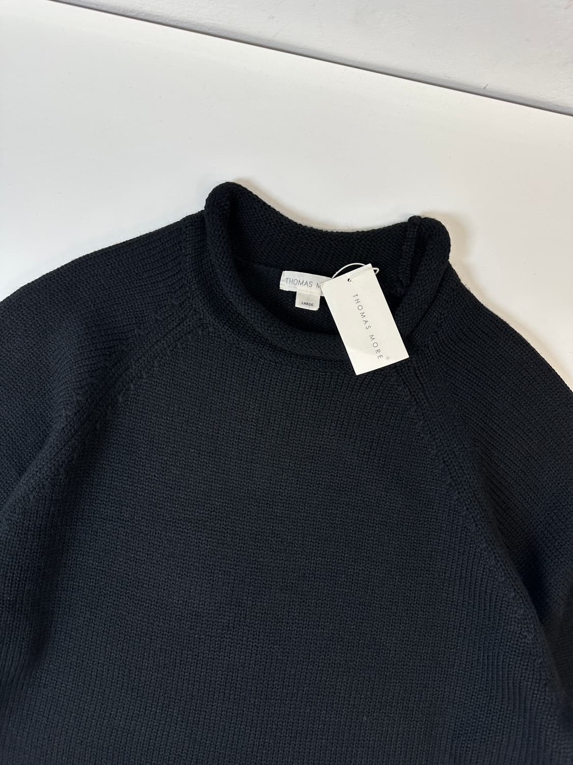 새상품)토마스모어 모크넥 울니트 상품이미지2