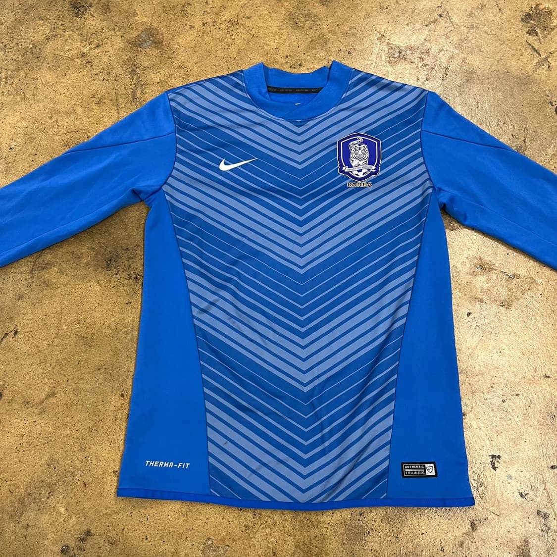 [정품/M] 나이키 대한민국 축구 국가대표팀 긴팔 유니폼 b18 상품이미지3