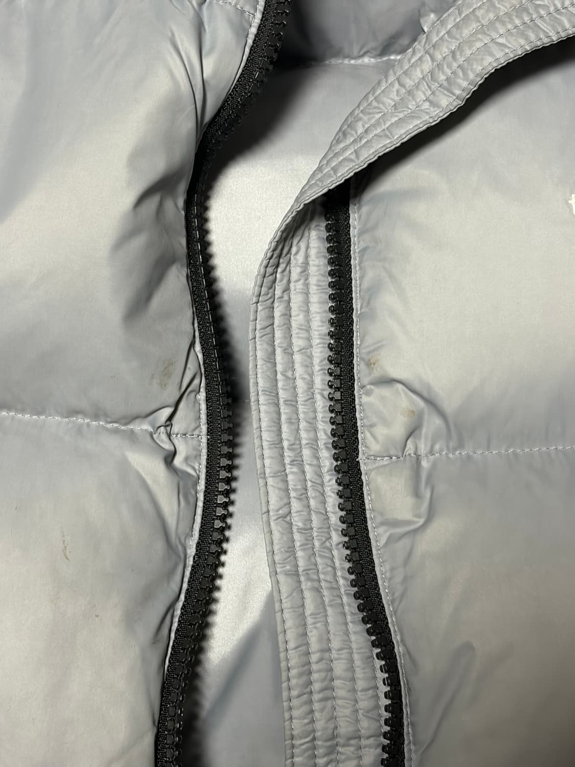 디스이즈네버댓 그레이 패딩 xs 상품이미지2