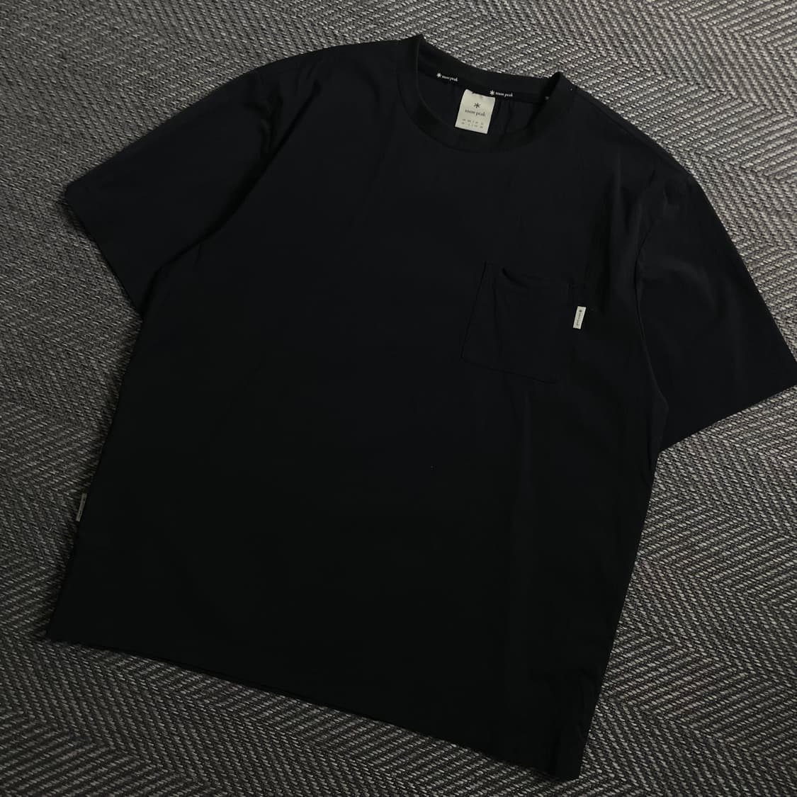 스노우피크 루트 포켓 우븐 반팔 티셔츠 y 4177 상품이미지1