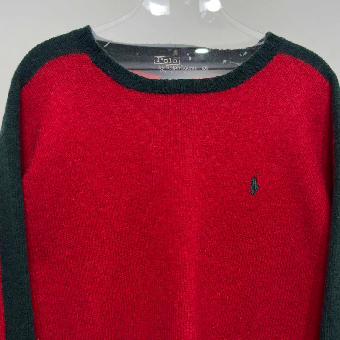 80s 신한 폴로 랄프로렌 울 니트 상품이미지2