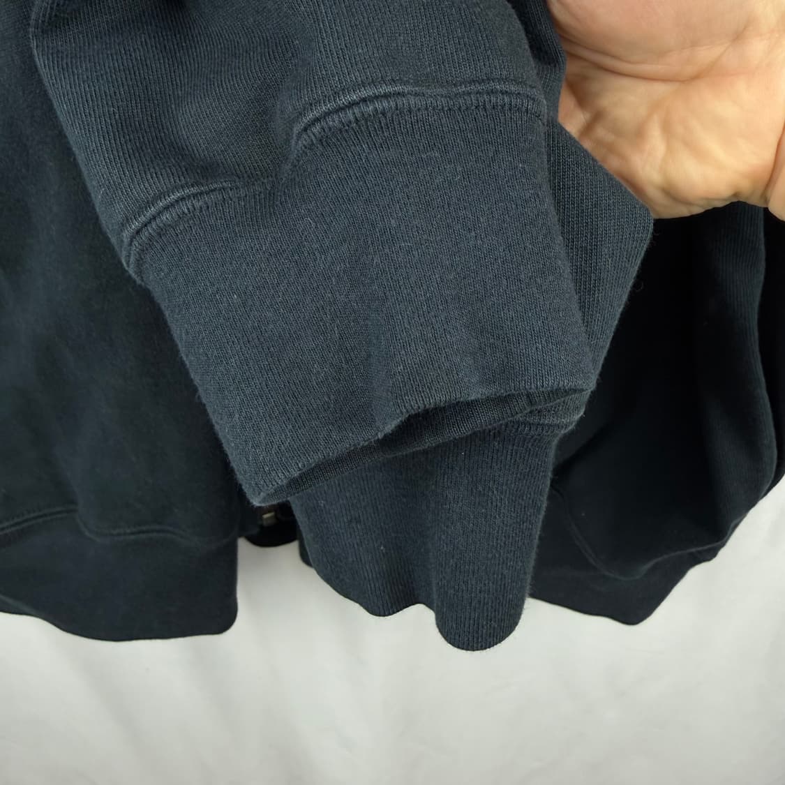 (M) 나이키 스우시 후드집업 블랙 상품이미지4