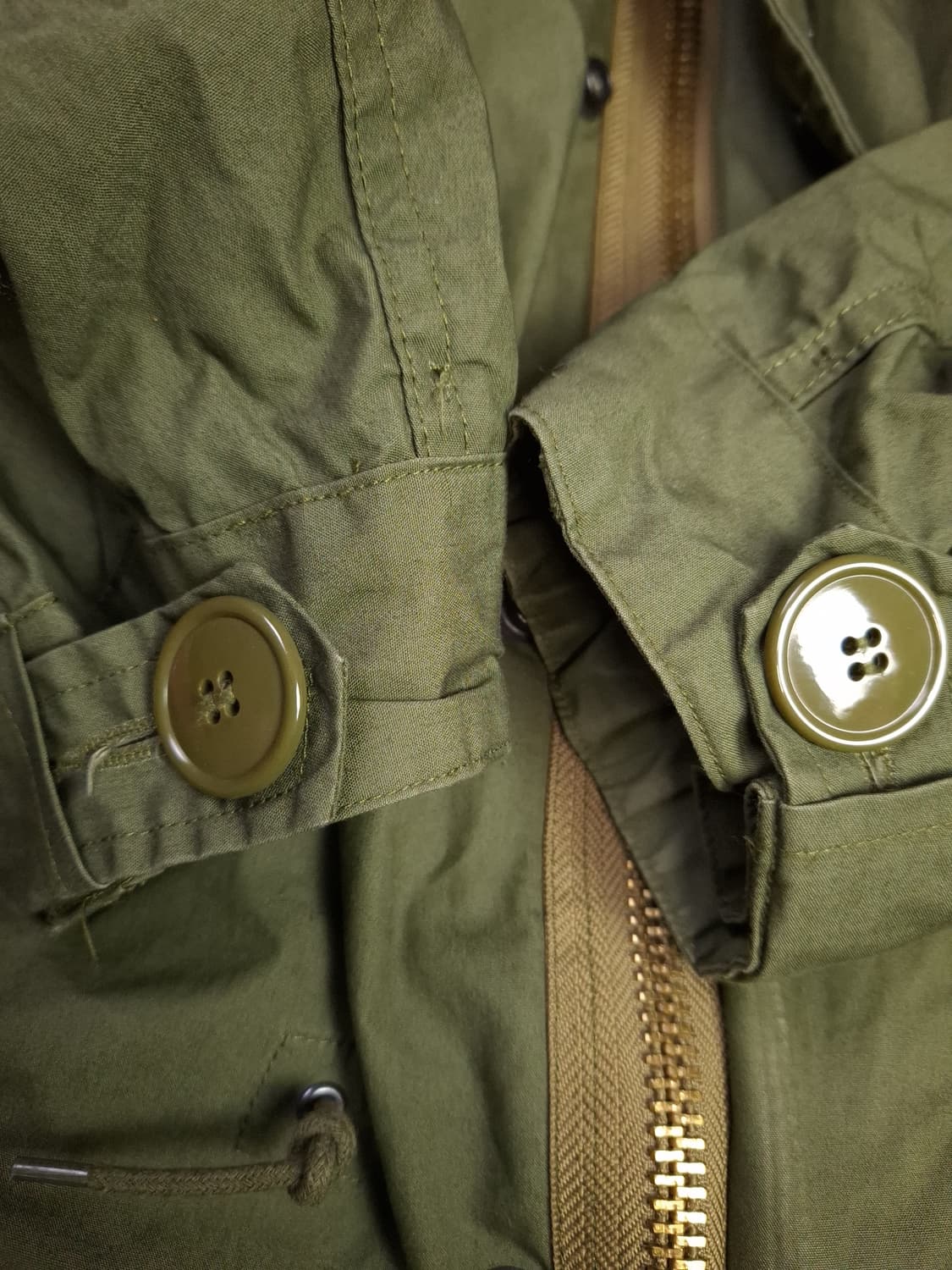 새제품 오리지날 브론스 미군 M-65 피쉬테일 개파카 파카 상품이미지4