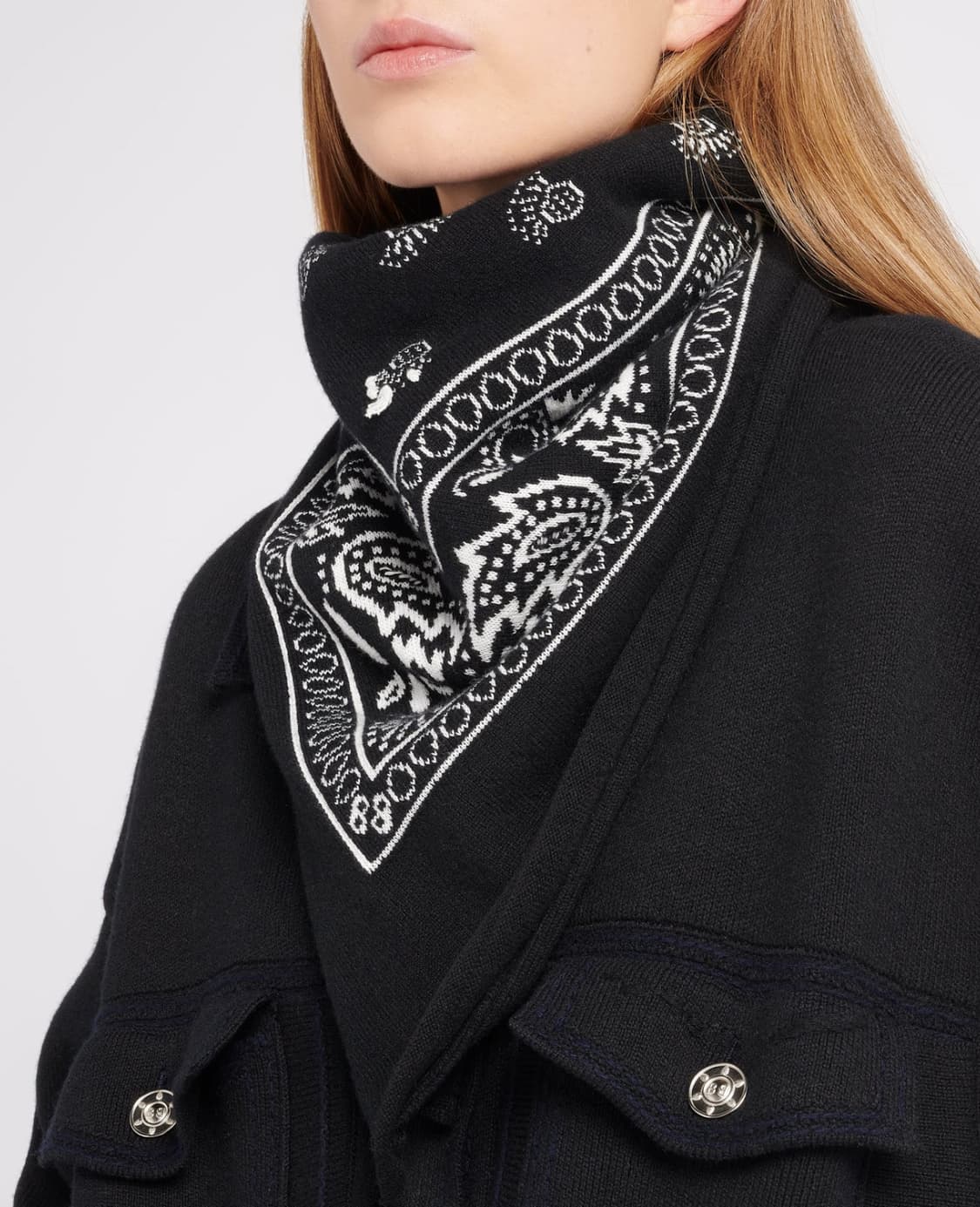 BARRIE 캐시미어/면 혼방 반다나  상품이미지7