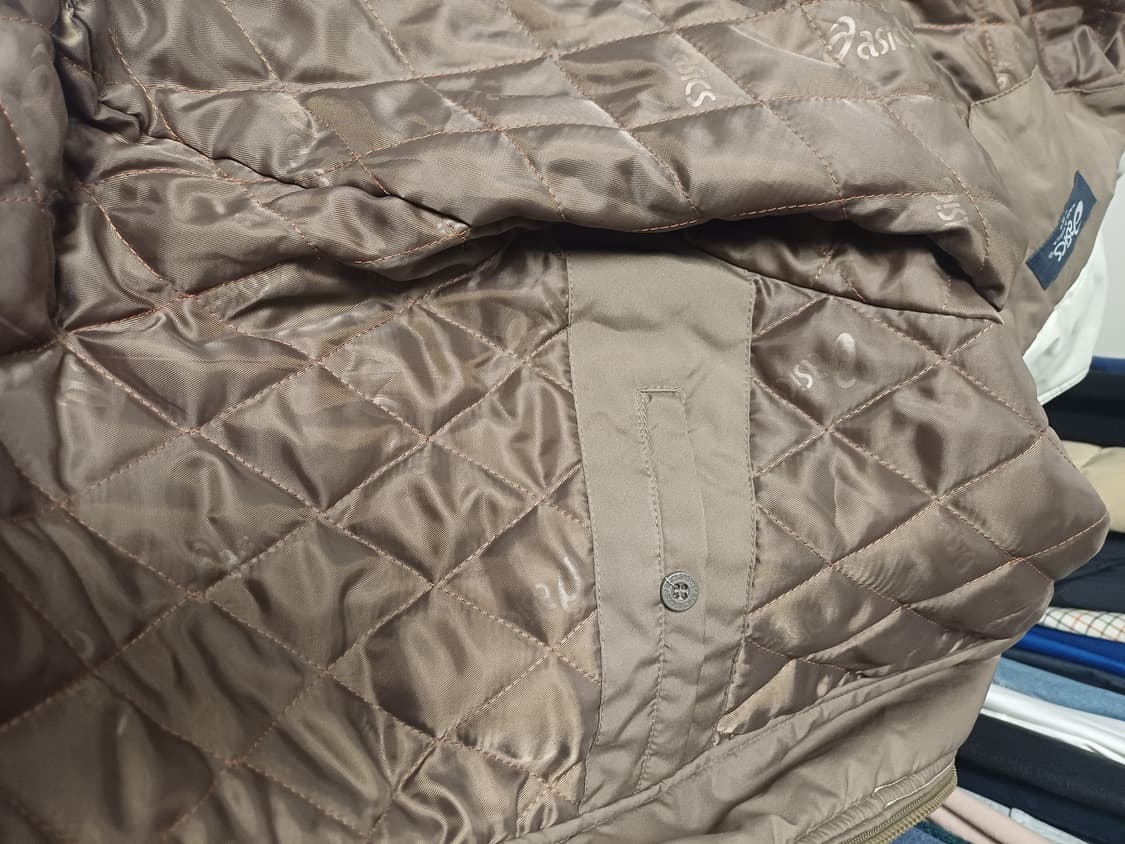 [희귀/90s] ASICS 아카이브 퀼팅 라이닝 투톤 올드스쿨 자켓 상품이미지6