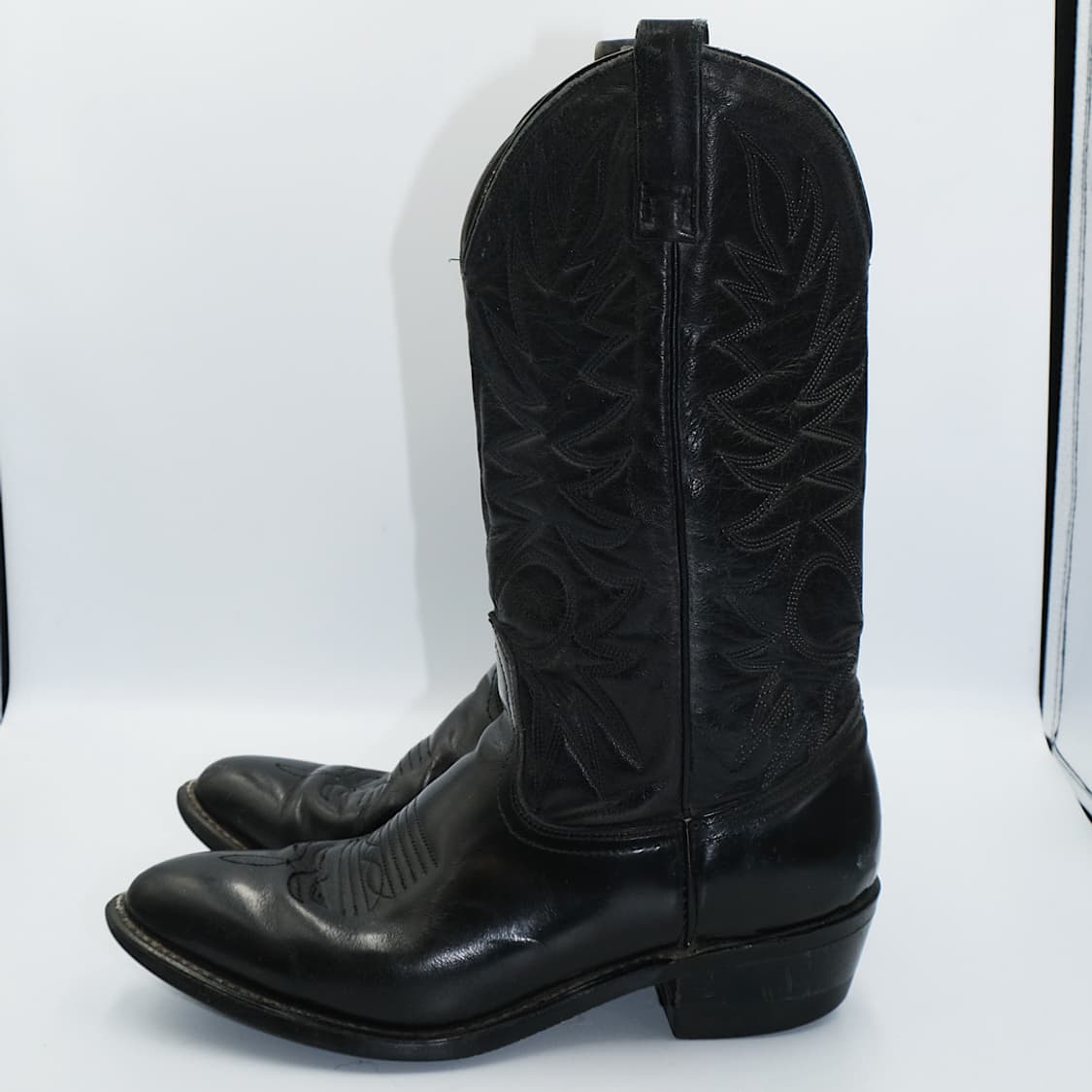 빈티지 저스틴 웨스턴 레더 부츠 9D(270)사이즈 BT27003 상품이미지5