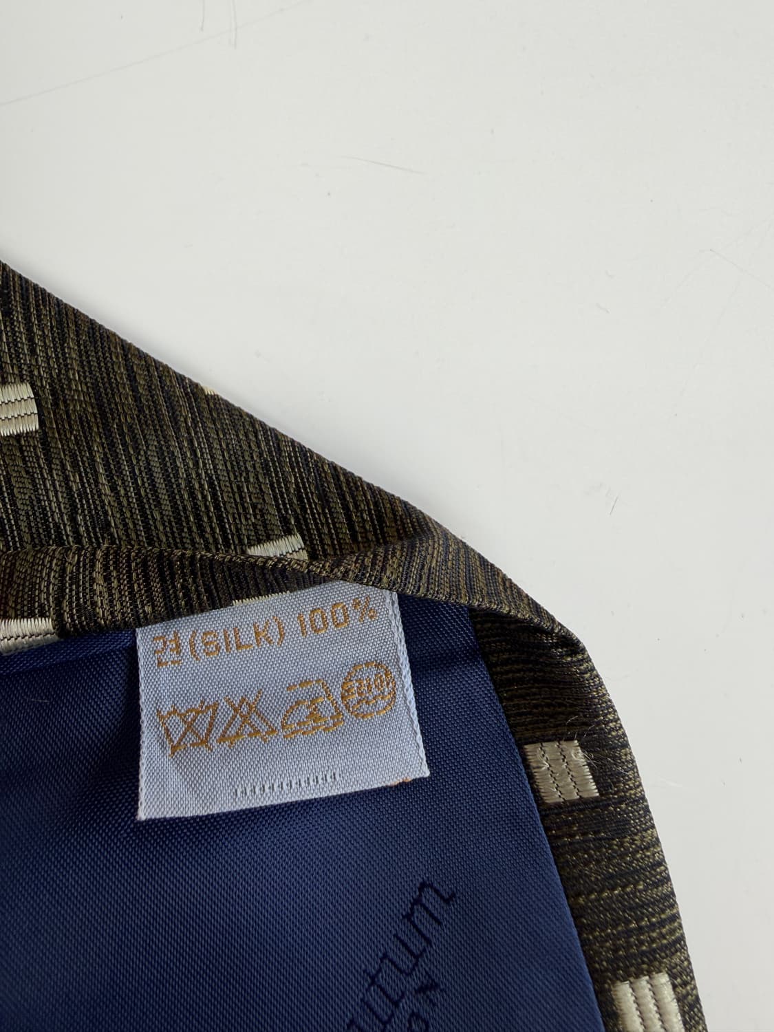 아쿠아스큐텀(Aquascutum) 실크 넥타이 10cm 상품이미지6