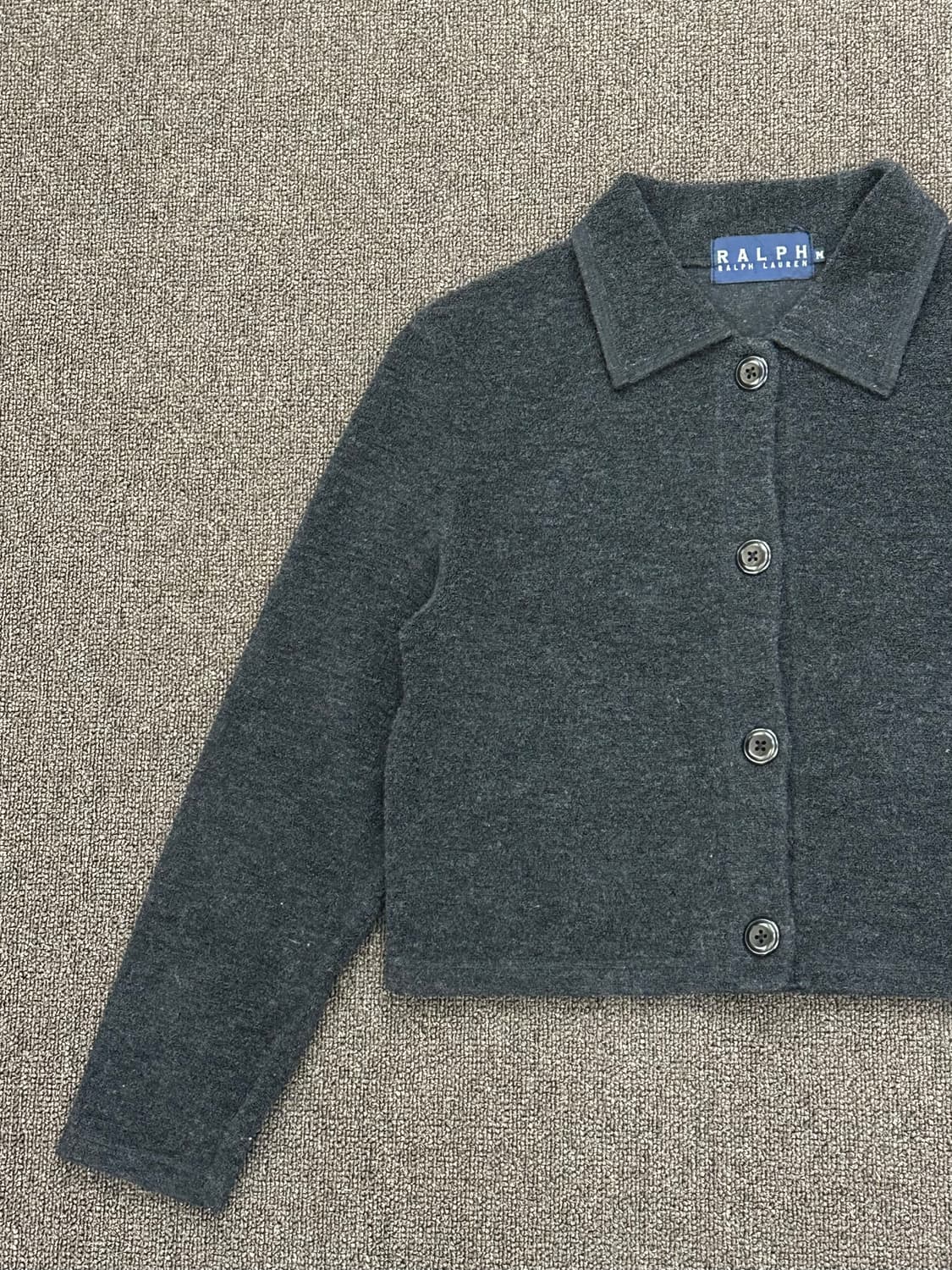 M)Ralph Lauren vintage 여성 울 니트 가디건 상품이미지2