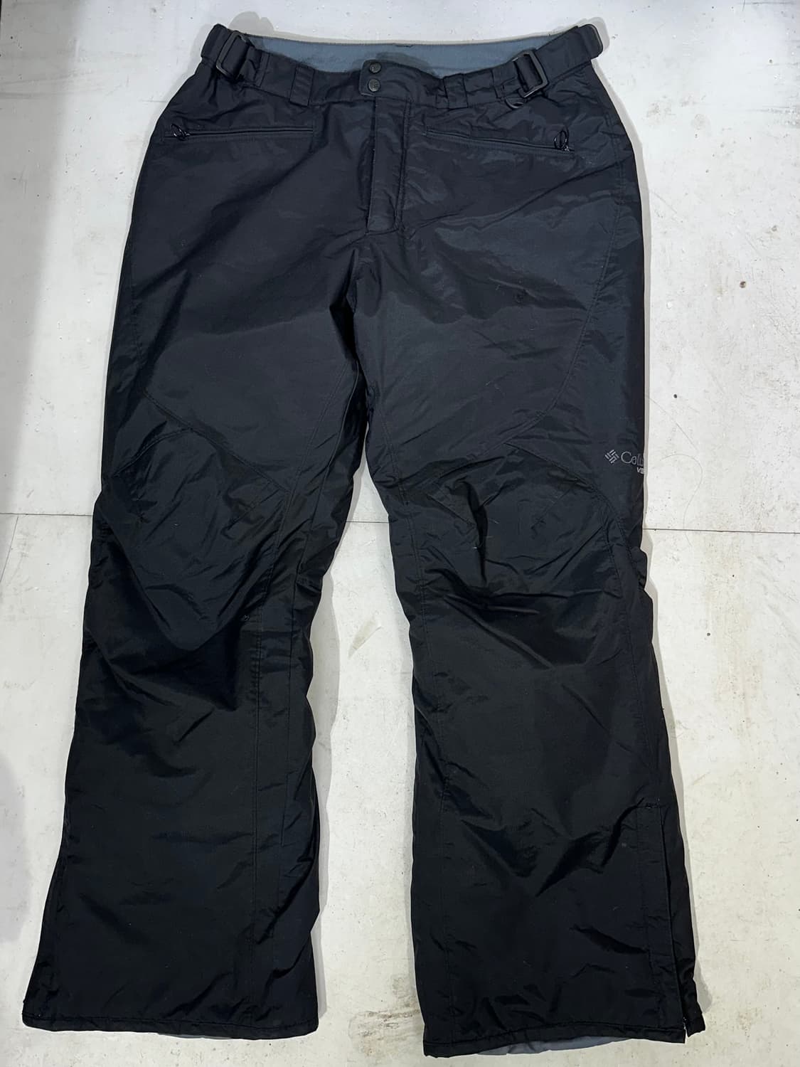 컬럼비아 블랙 와이드 트랙 팬츠 스키 바지 L 상품이미지4