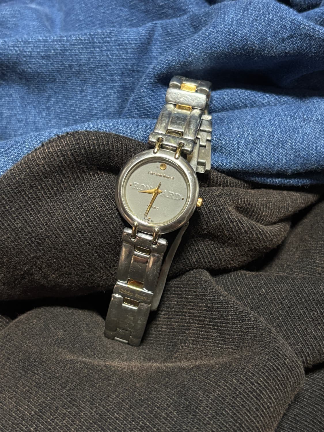 vintage christian ronard metal watch 상품이미지1