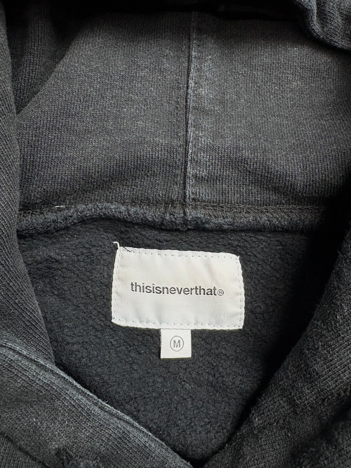 디스이즈네버댓 아치로고 빅로고 박시핏 후드 티셔츠 2142 상품이미지3