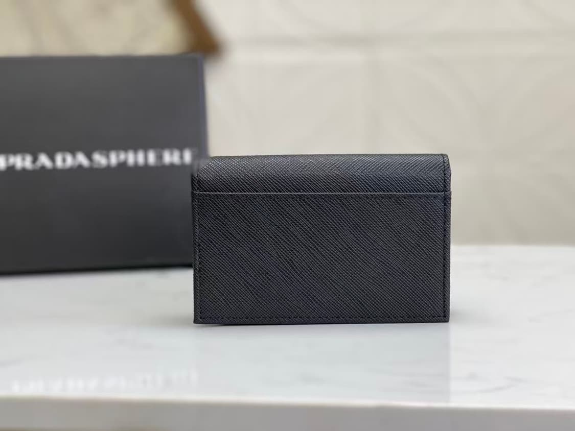 프라다 사피아노 레더 지갑 블랙 상품이미지5