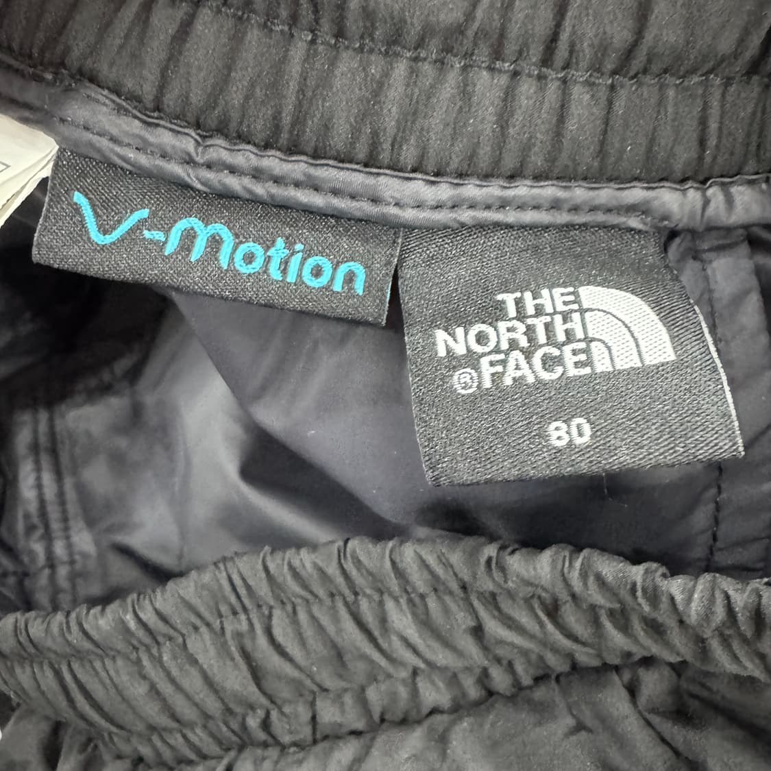 80 노스페이스 블랙 캠퍼 브이모션 퀼팅 팬츠  상품이미지6