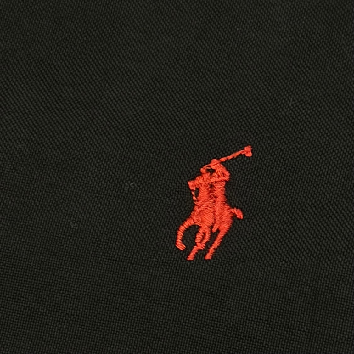 새상품급 미국 빈티지 폴로랄프로렌 긴팔 검정 빅사이즈 블랙셔츠 상품이미지4