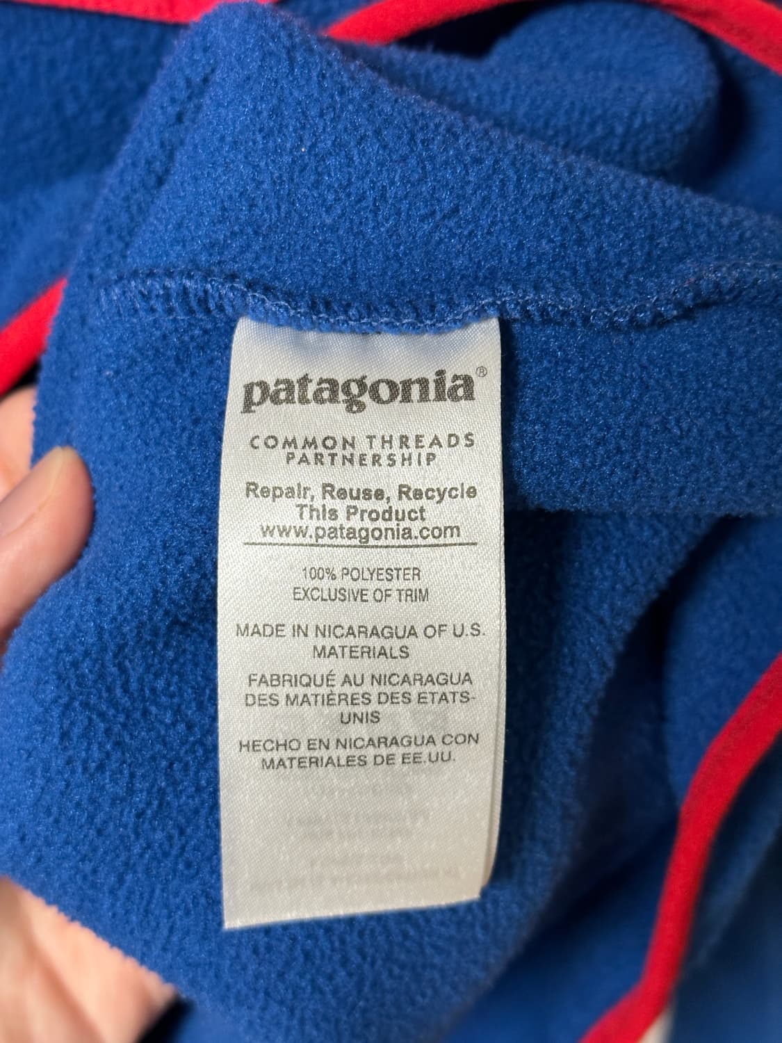 파타고니아 신칠라 패시지 블루 / XXL 상품이미지4