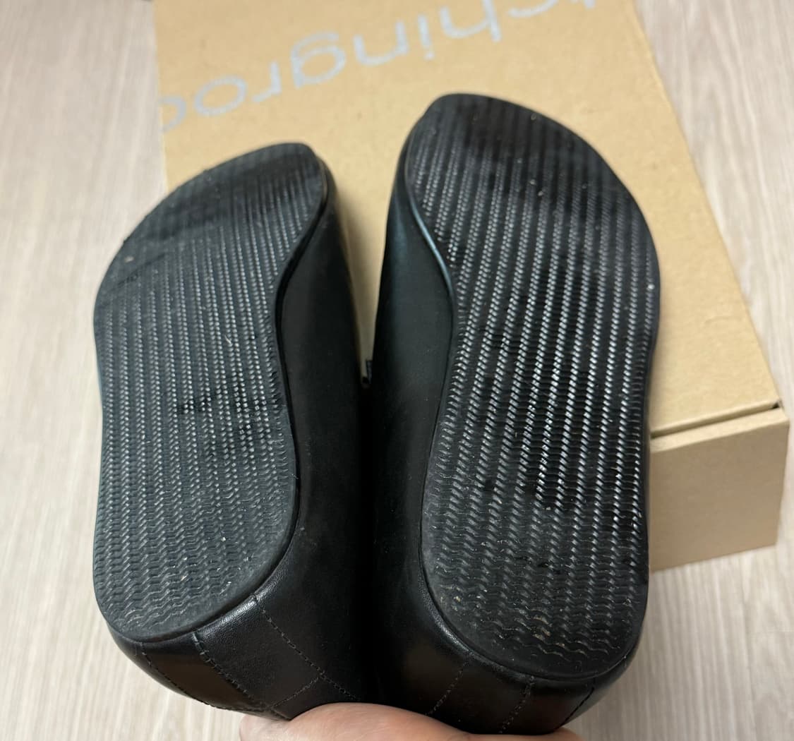 해칭룸 플랫슈즈 블랙 265사이즈 상품이미지5