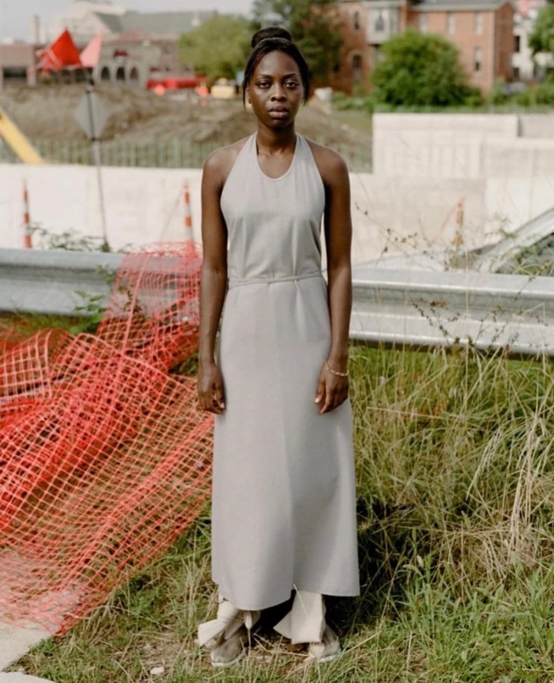 새상품) baserange apron dress xs 베이스레인지 원피스 상품이미지2