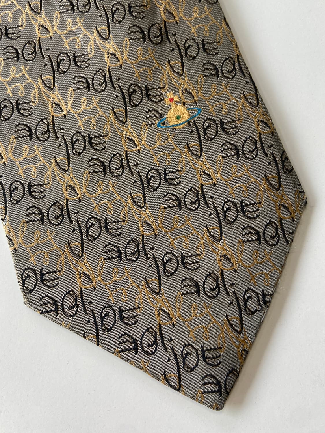 비비안웨스트우드 심플로고 정품 명품 넥타이(Vivienne) 상품이미지8