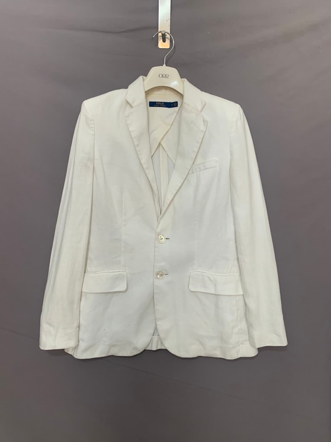 6 폴로랄프로렌 여성 린넨 화이트 블레이저 자켓 상품이미지1