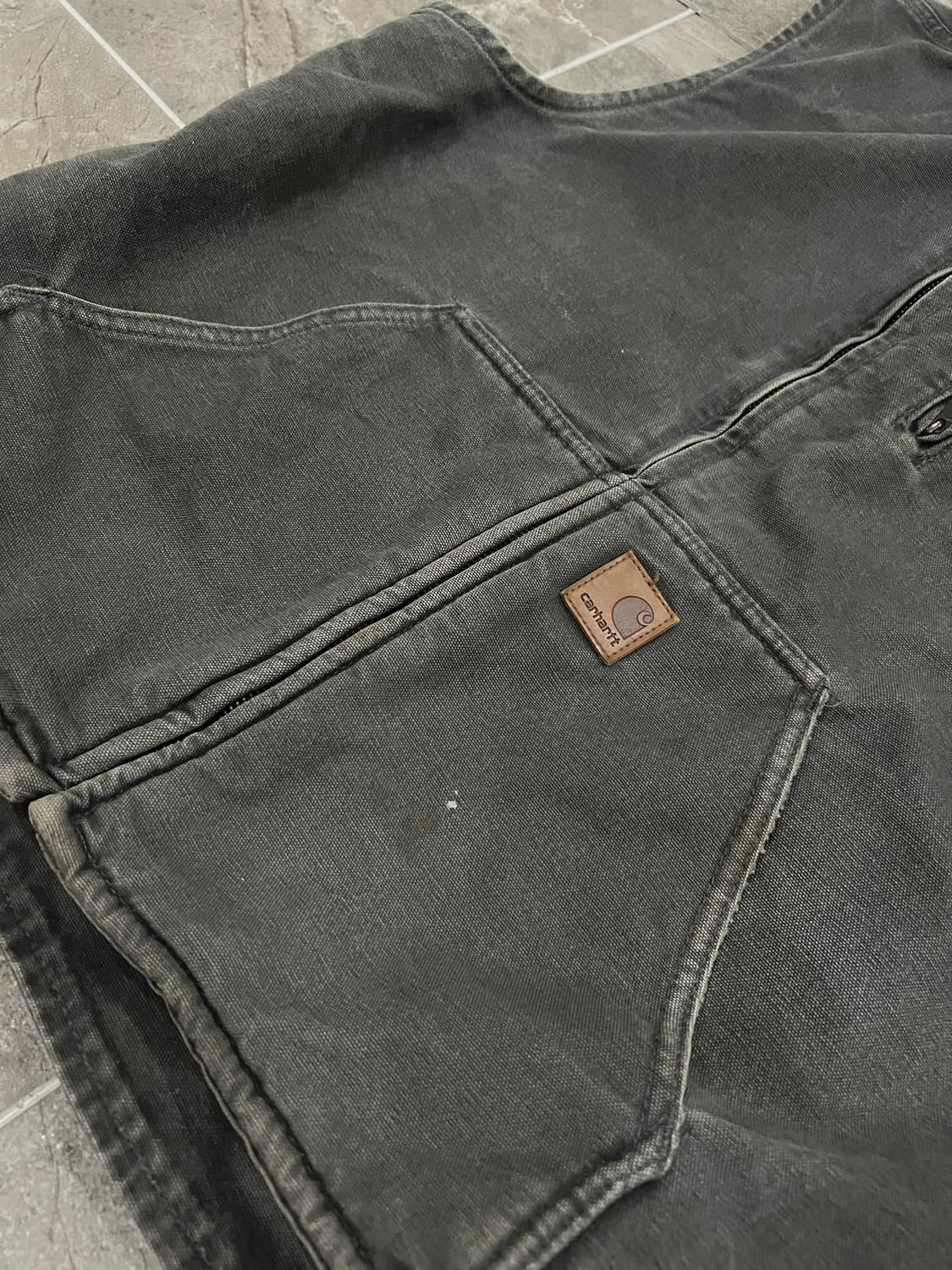 (L)칼하트 셰르파 넥 조끼베스트 V33 GVL 그래블 상품이미지7