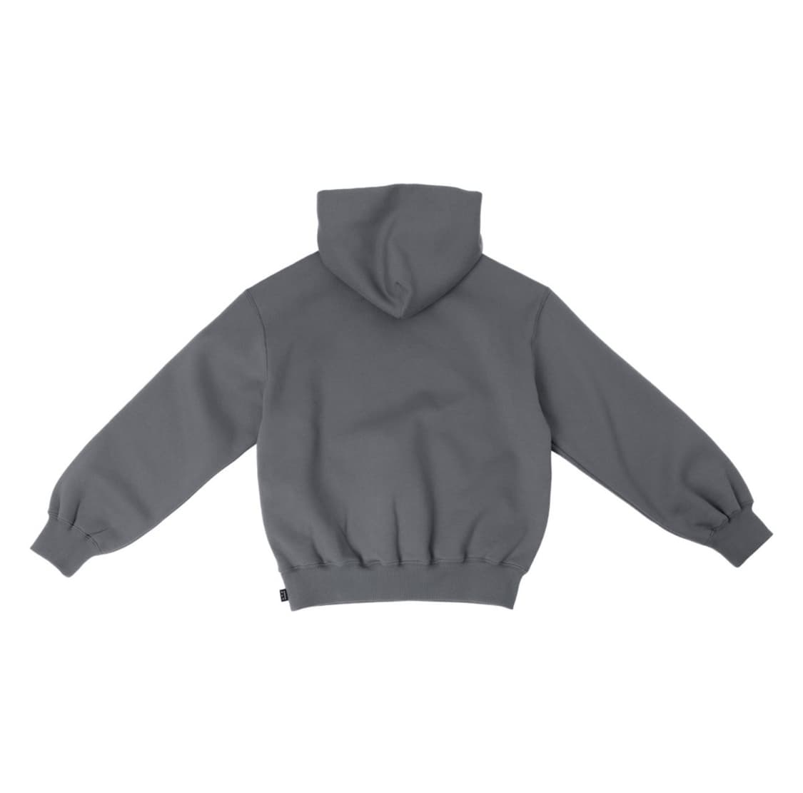 [S,M,L,XL] 아이앱 스튜디오 아이앱 패치 후디 그레이 상품이미지2