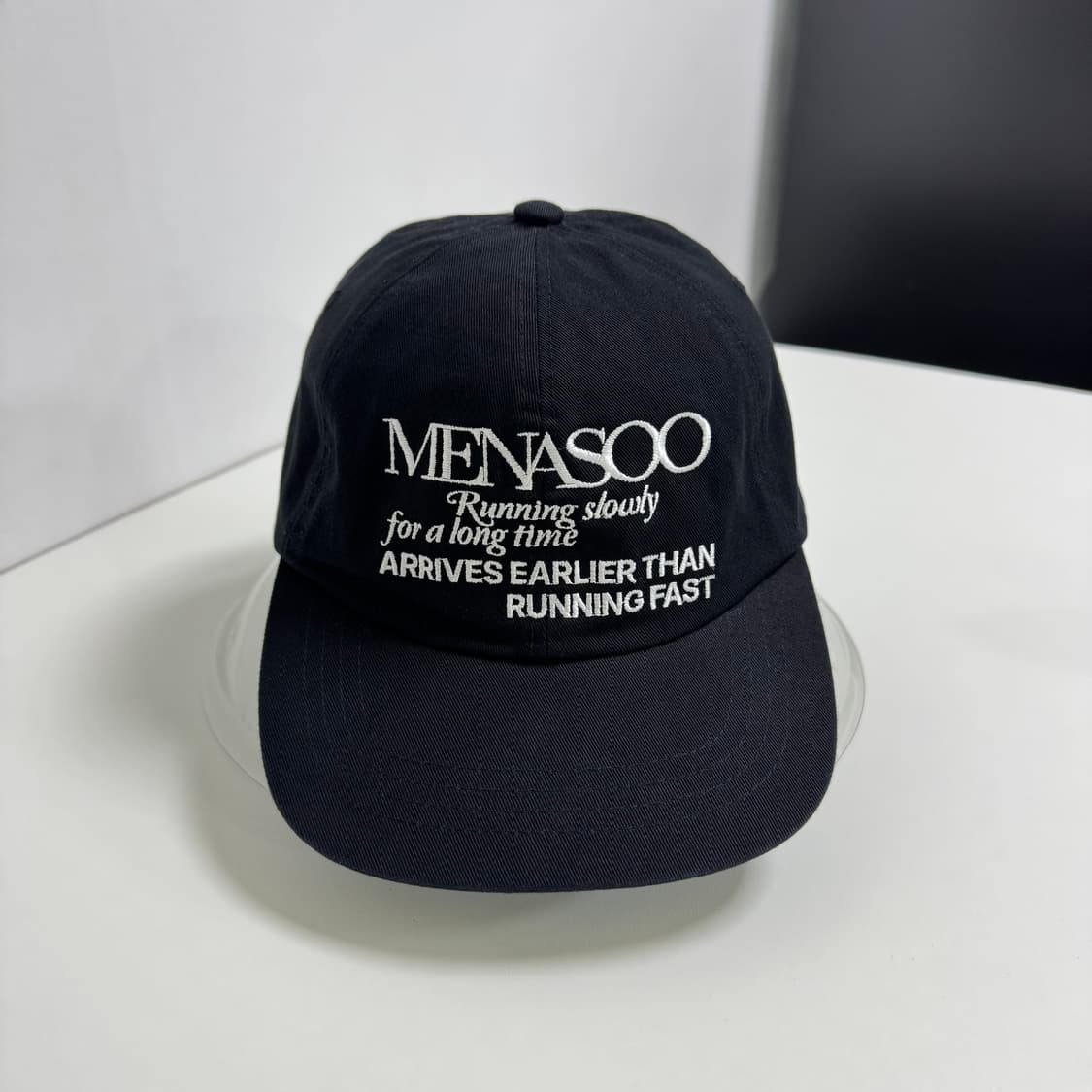 미나수 블랙 모자 상품이미지1