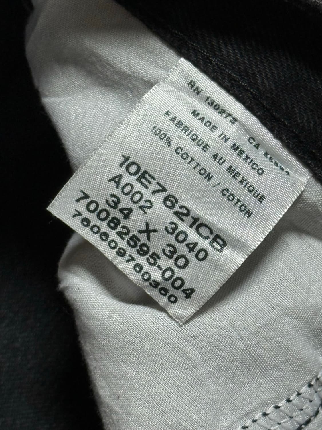 랭글러 서브브랜드 러슬러블랙진 Rustler blackjeans 블랙진 상품이미지7