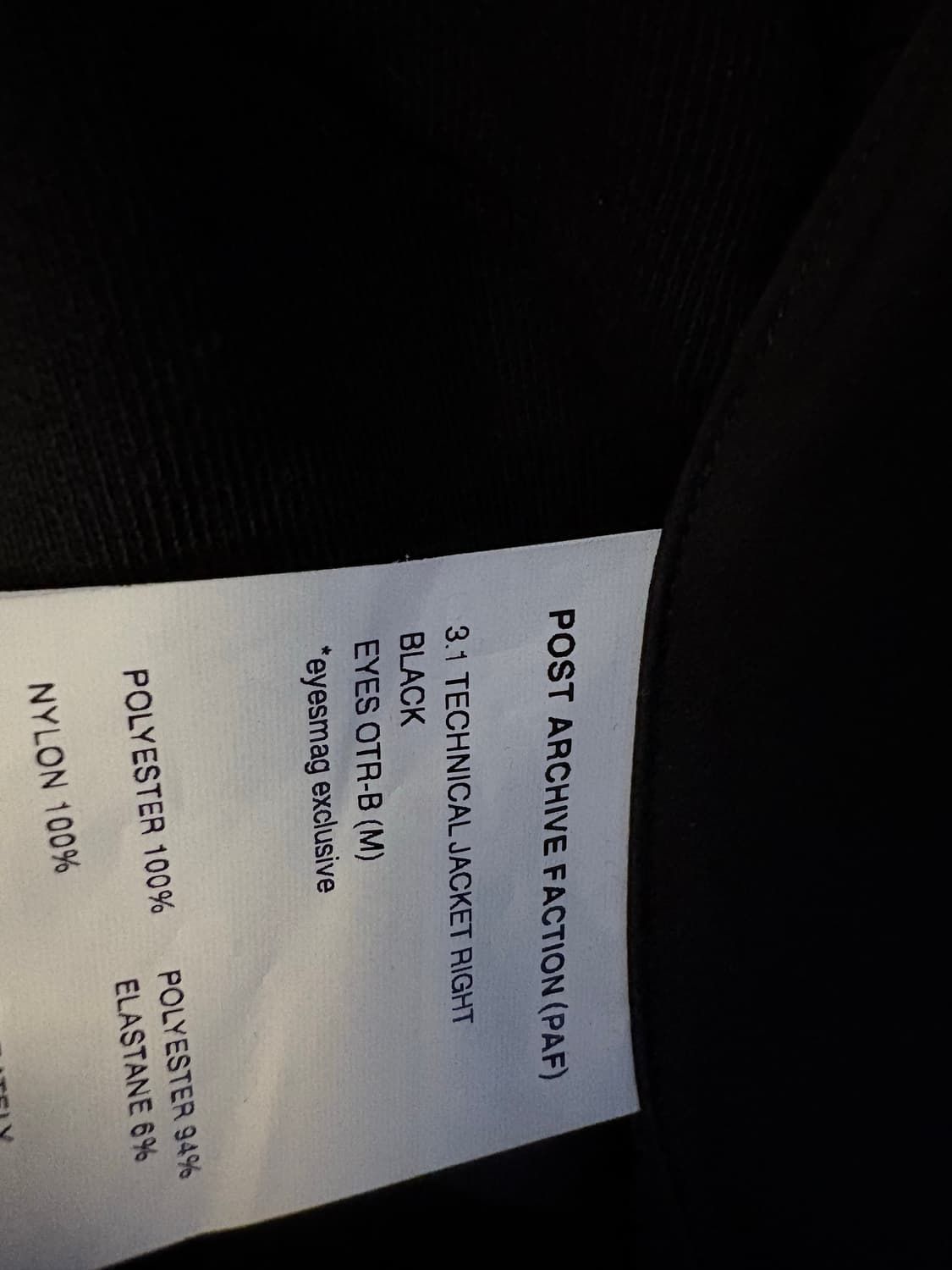 포스트 아카이브 팩션(PAF) 후드 풀 오버 상품이미지3