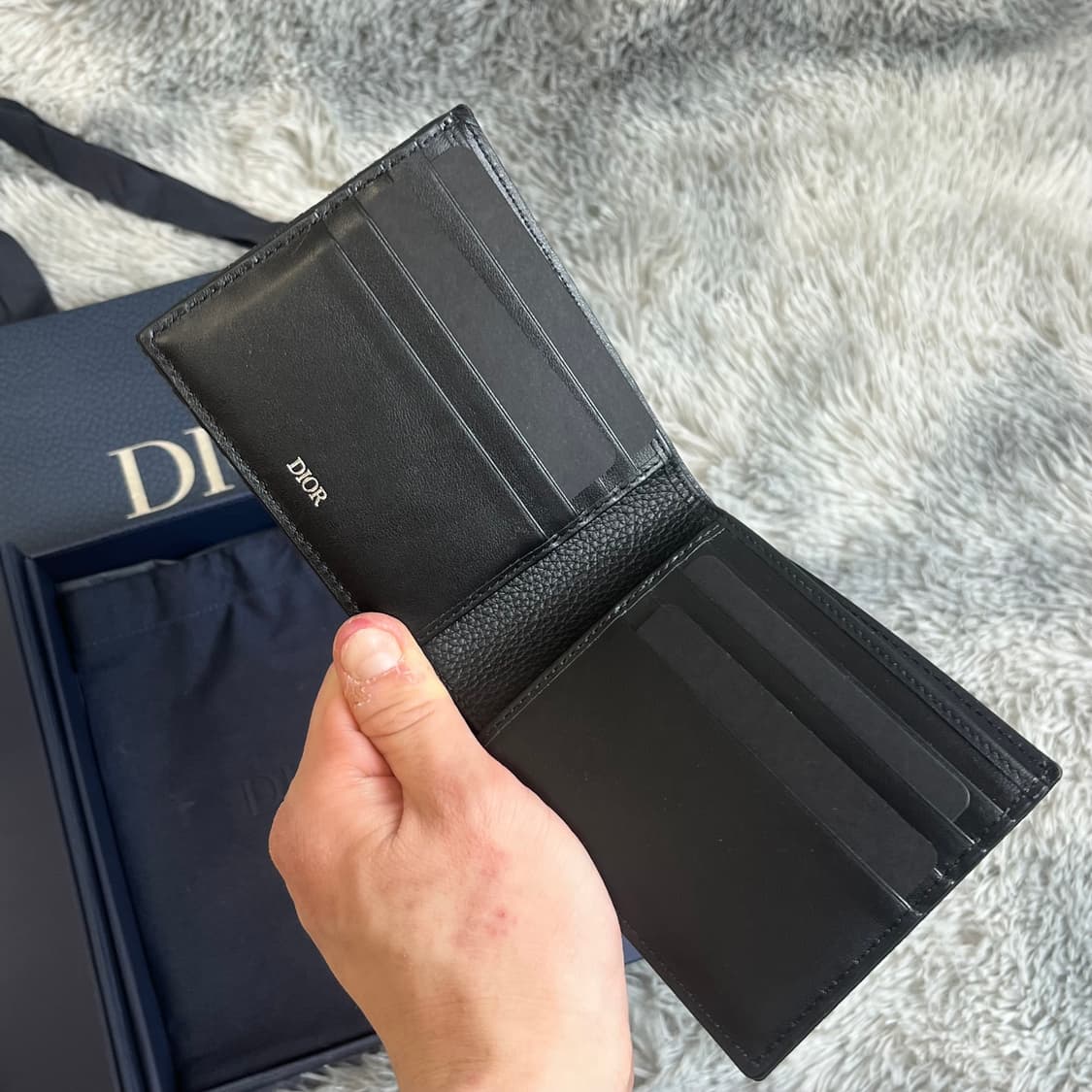디올 오블리크 새들 컴팩트 코인 반지갑 풀박스 상품이미지3