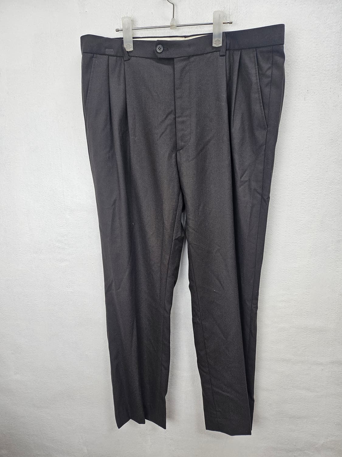 라코스테 남성 모 100% 정장 바지 35인치 상품이미지10