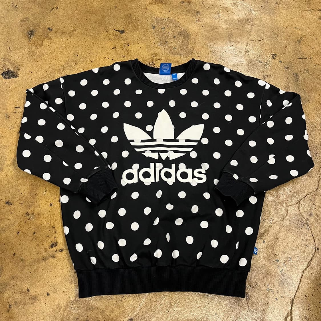 아디다스 도트 땡땡이 맨투맨 95 상품이미지2