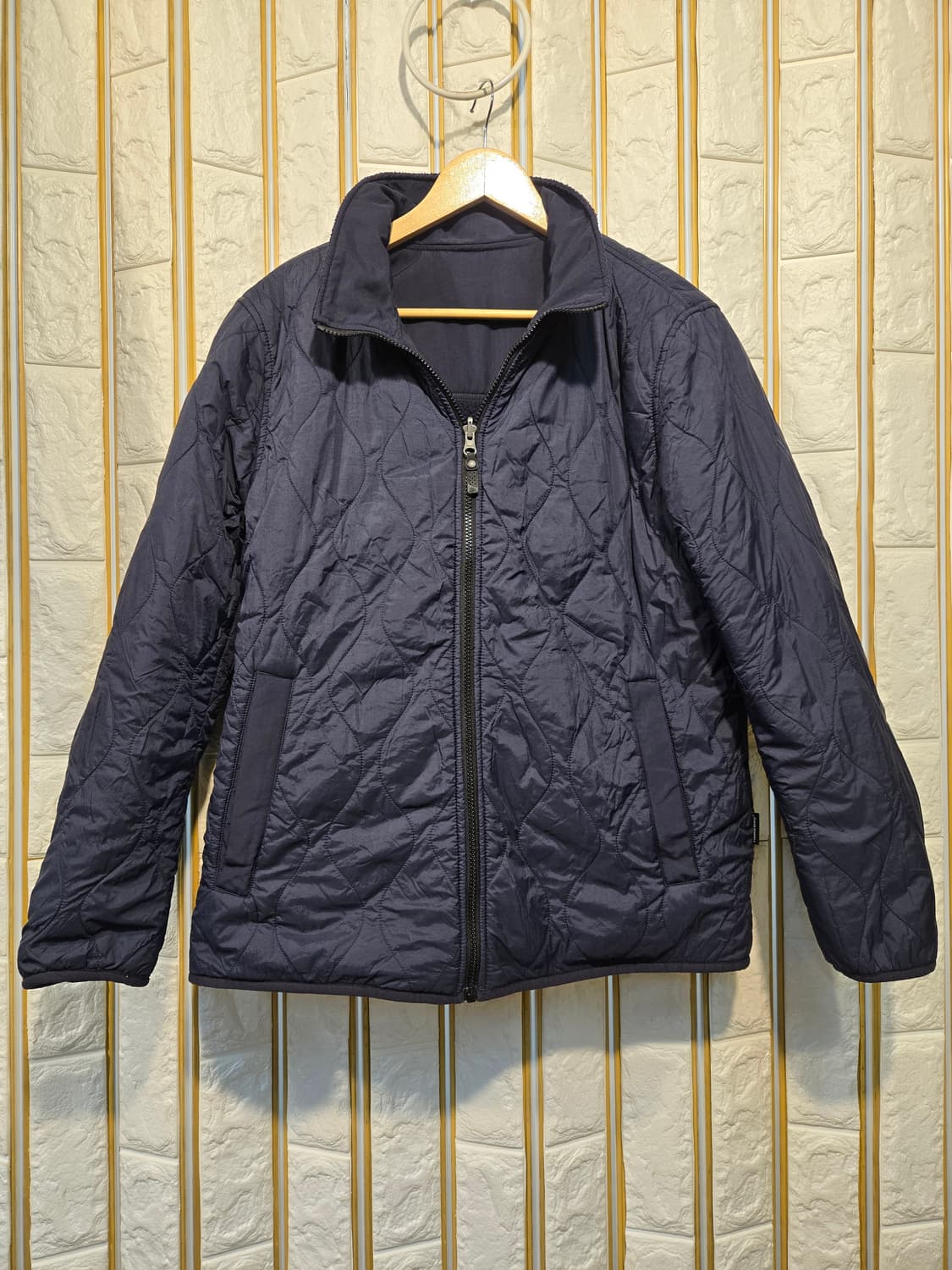 네파 남성 리버시블 양면 뽀글이 퀼팅점퍼105 상품이미지3