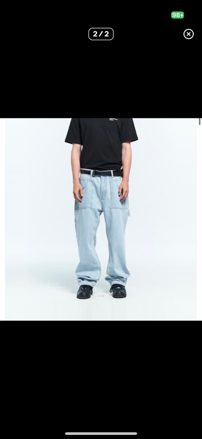 플라스틱프로덕트 MPa PAINTER DENIM PANTS  상품이미지2