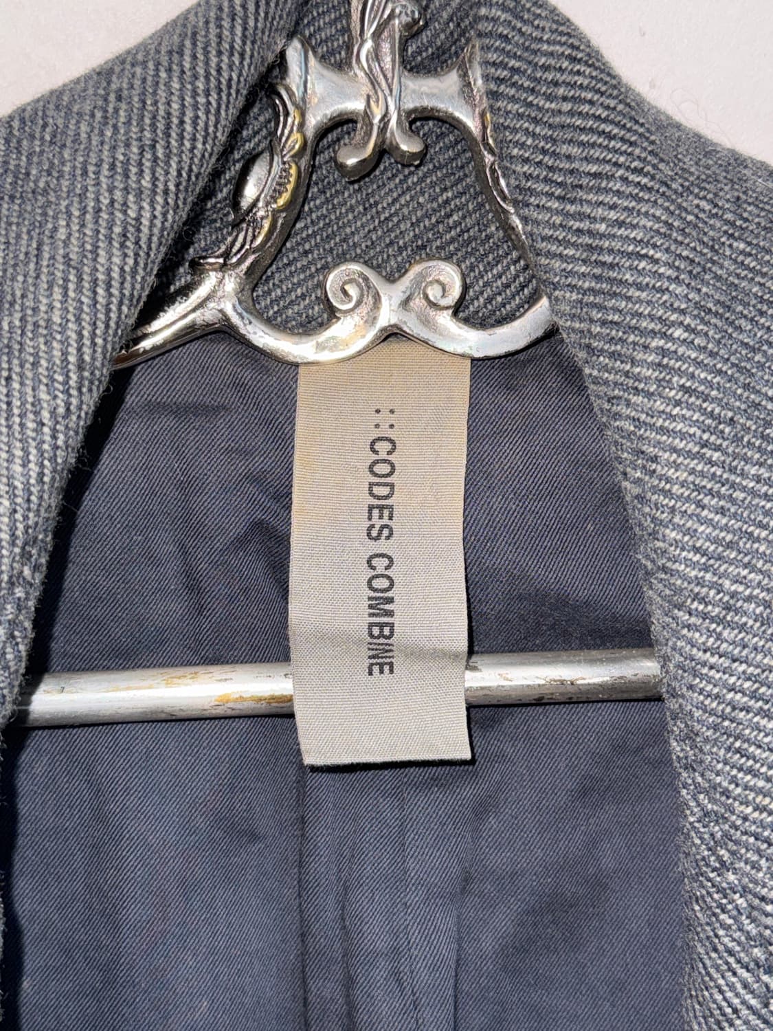 Codes Combine gray shirring wool jacket 상품이미지4