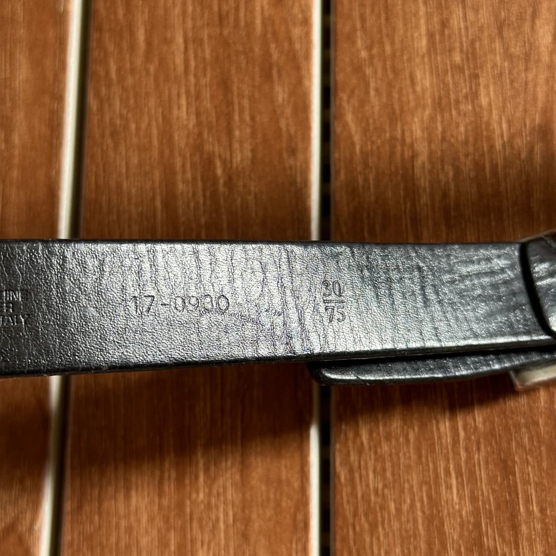 Daniel & Bob Italy made leather belt 상품이미지8