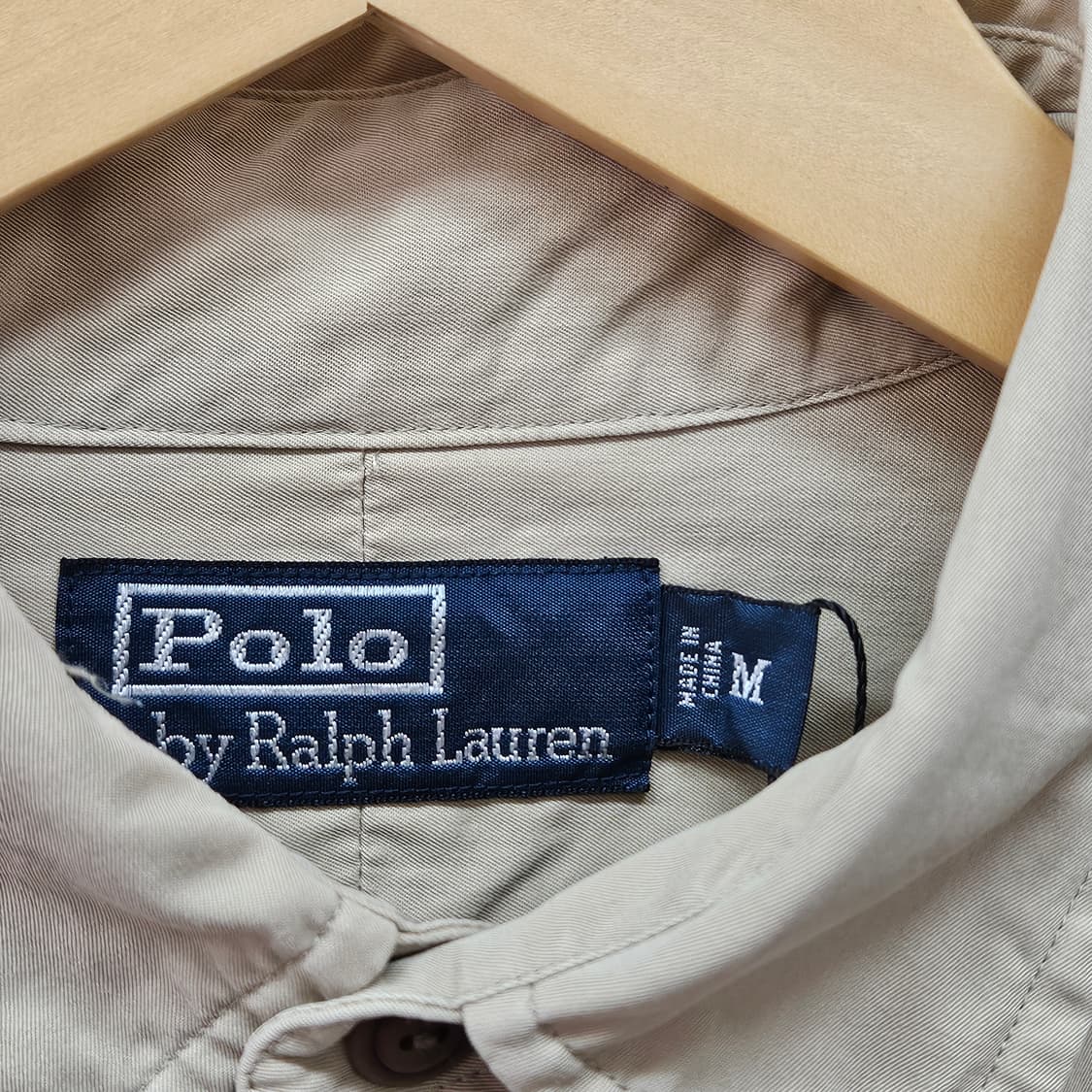 폴로 코튼&실크 워크셔츠/ 실측 105 상품이미지4