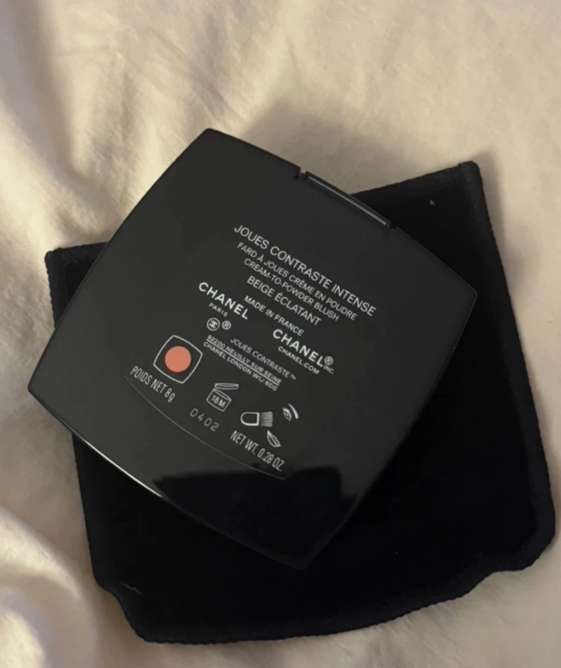 샤넬 크림파우더 블러셔 (1회사용) : 베쥬 에끌라땅뜨 상품이미지2